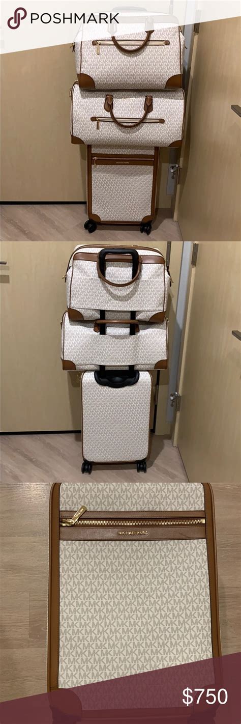 michael kors luggage set|michael kors luggage set sale.